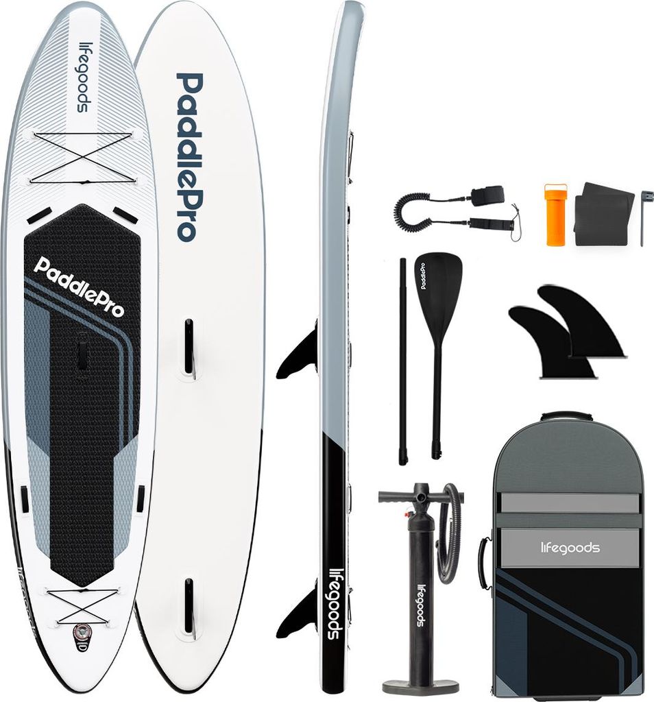 LifeGoods SUP Board Tandem - 2 Personen - 220 KG Tragkraft Produktbild 