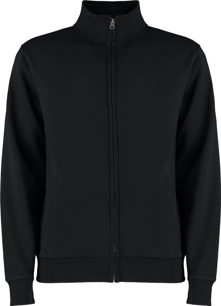 Kustom Erwachsene Uni Kit Sweat Jacke PC3739 (XS) (Schwarz)