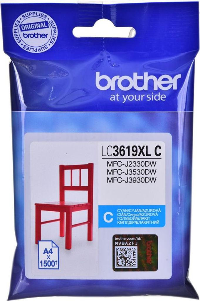 Brother LC-3619XLC Druckerpatrone Original Cyan 1 Stück(e)
