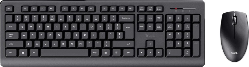 Trust Primo Tastatur Maus enthalten RF Wireless QWERTZ Produktbild 