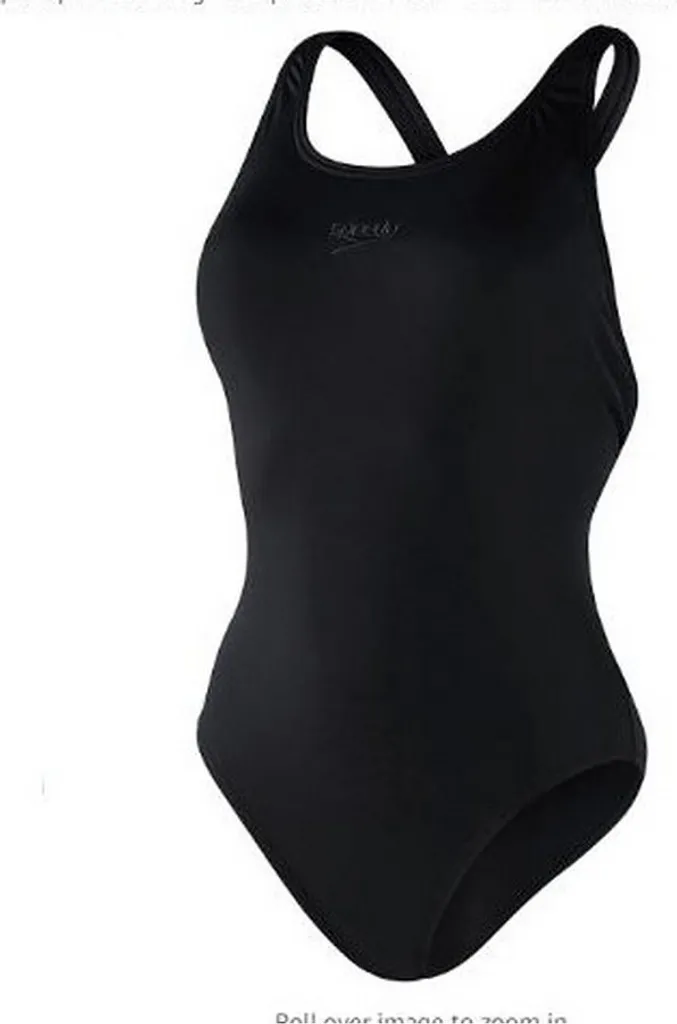 Maillot de bain de piscine Speedo Power noir taille 36 pour entraînement