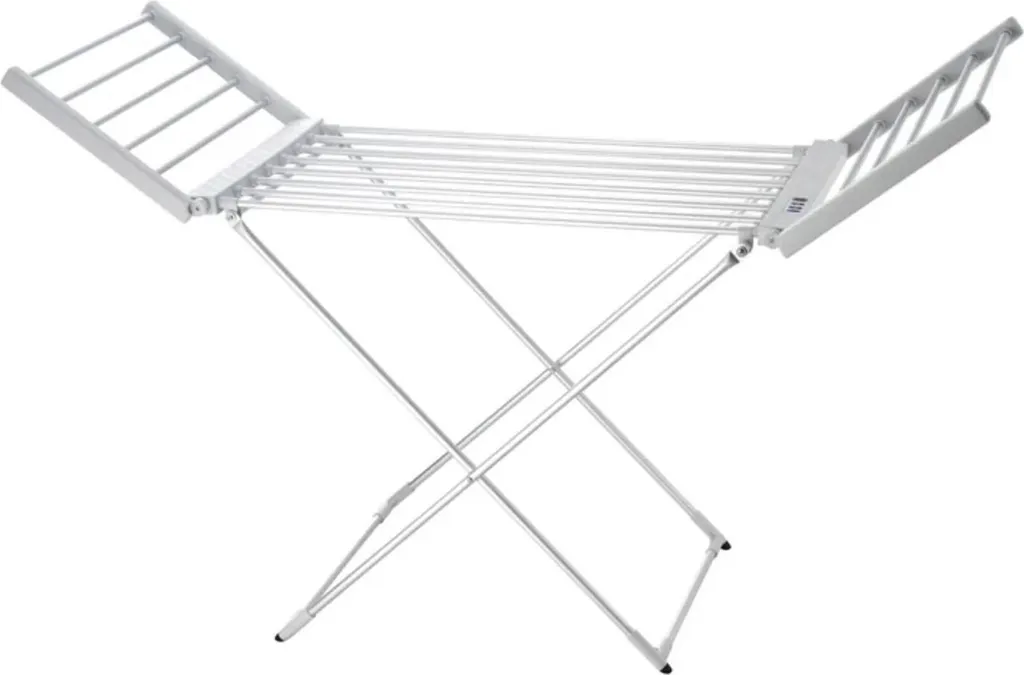 Petit Sèche-Linge sur Pied Électrique 220W - Fonction Timer Intégrée