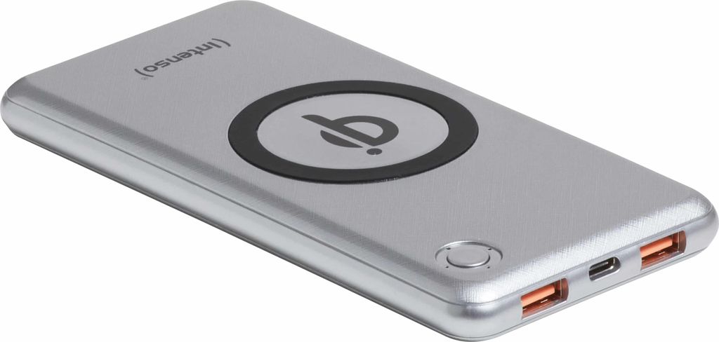 Intenso Powerbank WPD10000 silber inkl. Wireless Charger Produktbild 3