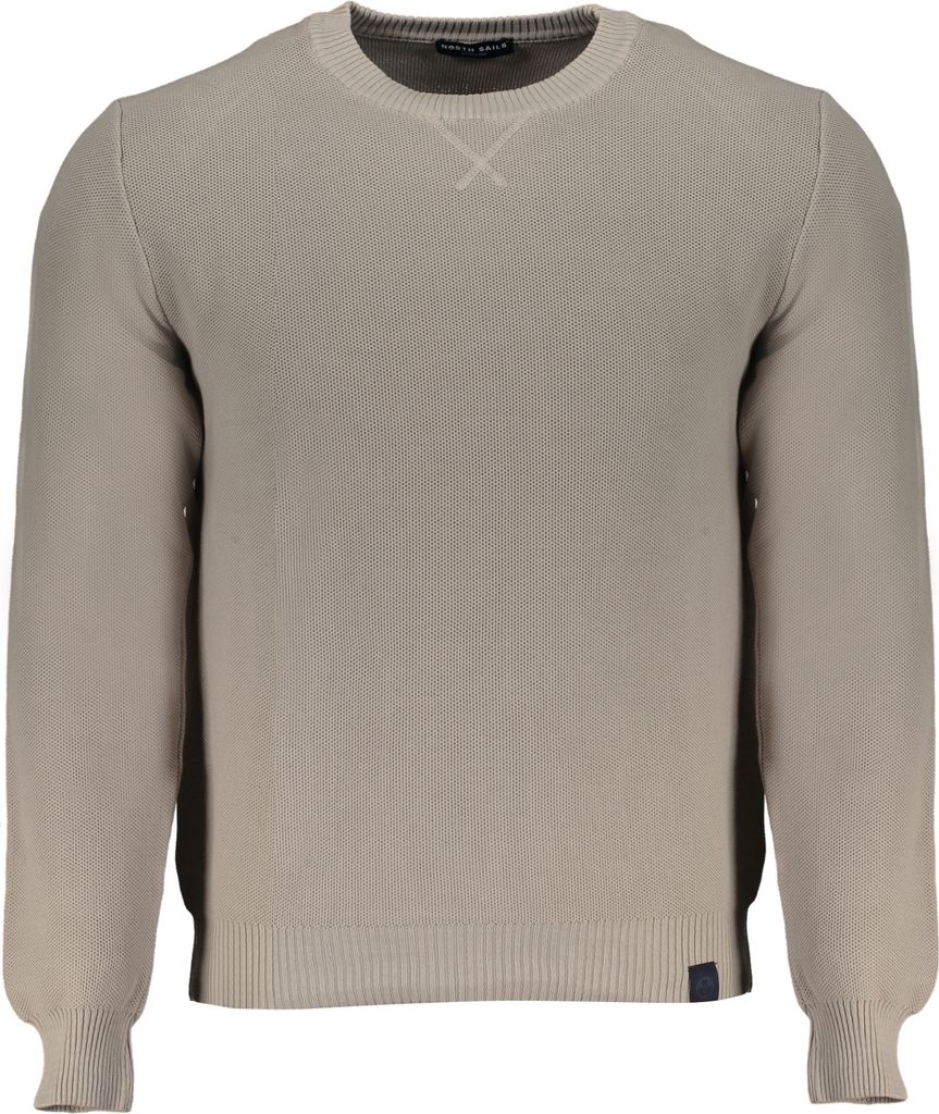 Baumwolle Rundhals Pullover mit Logo von North Sails : Größe - M Größe: M