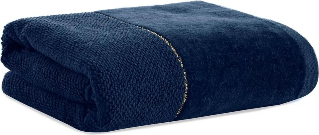 Telo Sauna Eurofirany 50x90 cm | Spugna Blu Scuro Cotone Altissima Qualità