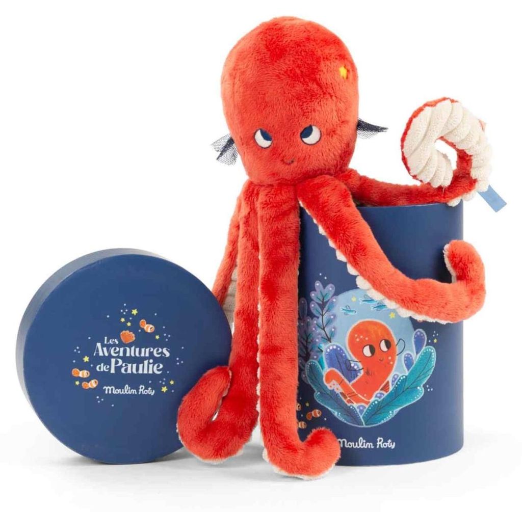 Paulie der Tintenfisch in der Box, Moulin Roty