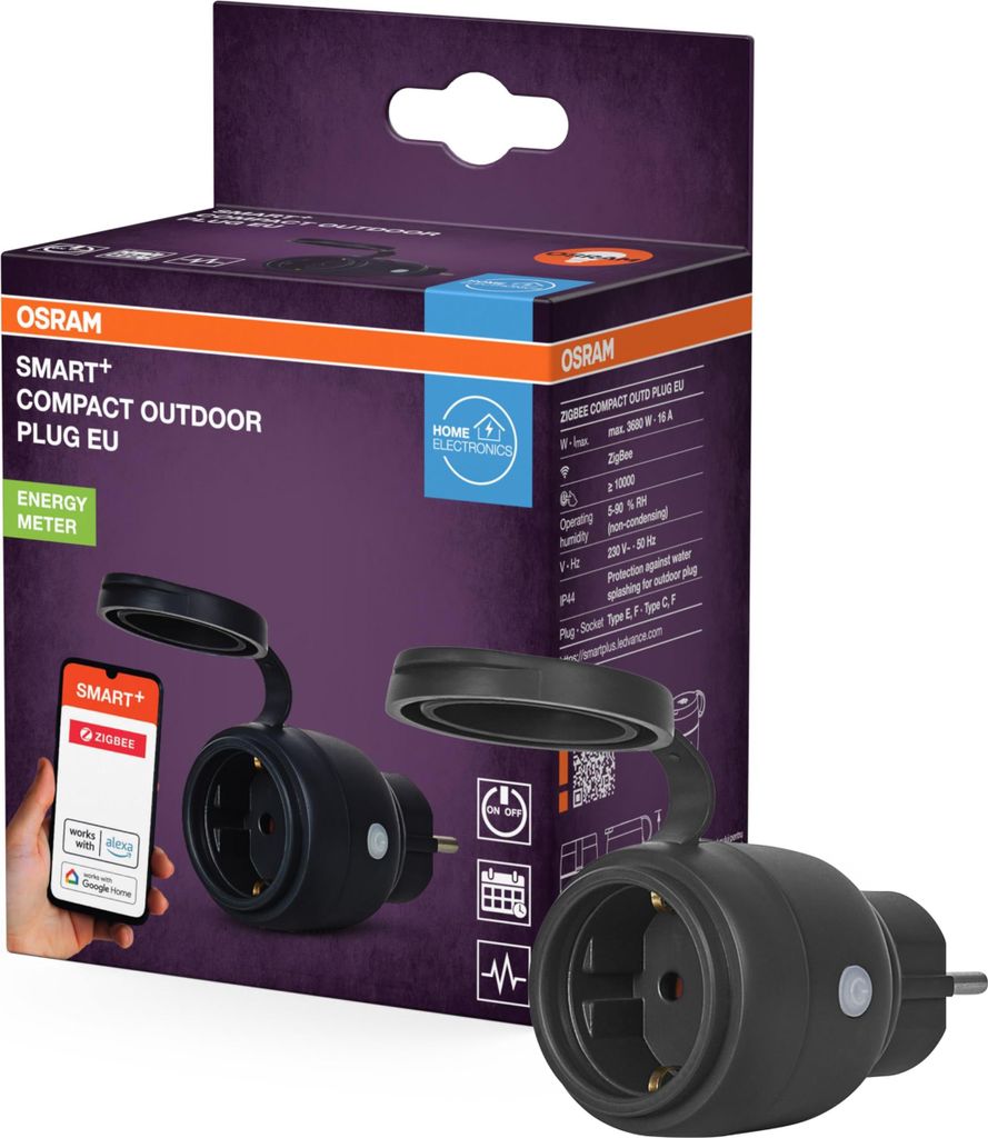 OSRAM SMART+ ZIGBEE Outdoor-EU-Steckdose, Außensteckdose Produktbild 