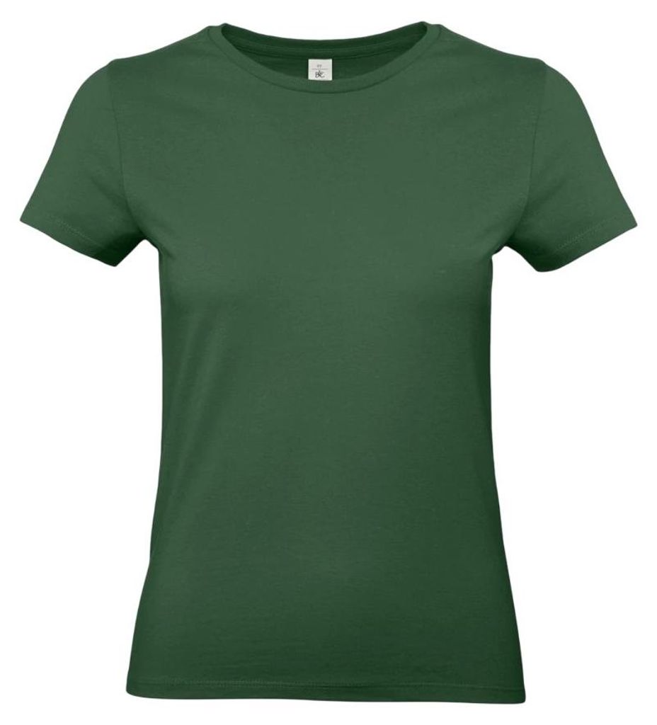 B&C - "E190" T-Shirt für Damen RW9634 (L) (Flaschengrün)