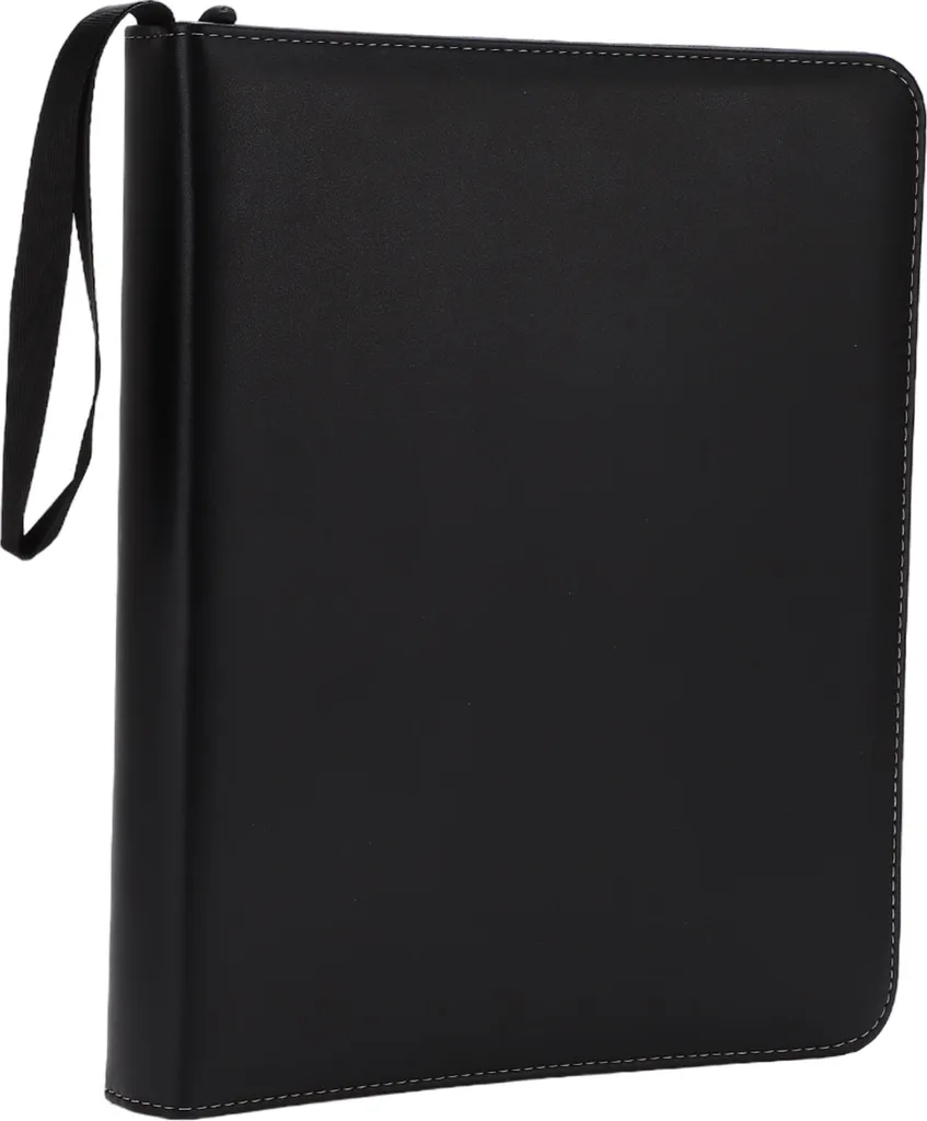 Pochette Carte 720 Slots 9 cases par page avec Zip de Sécurité Intégré
