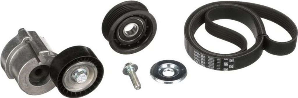 GATES K016PK1380 Keilrippenriemensatz OE kompatibel mit Zafira, Astra H