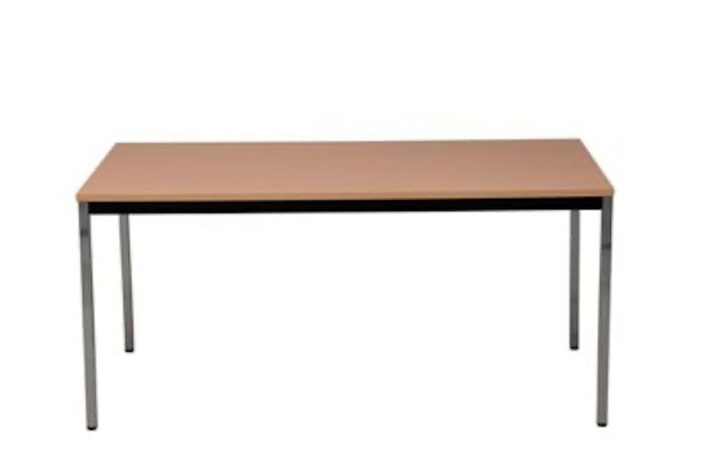 Bürotisch Wolf | Rechteckig | HxBxT 75x160x80 cm | Schwarz-Buche
