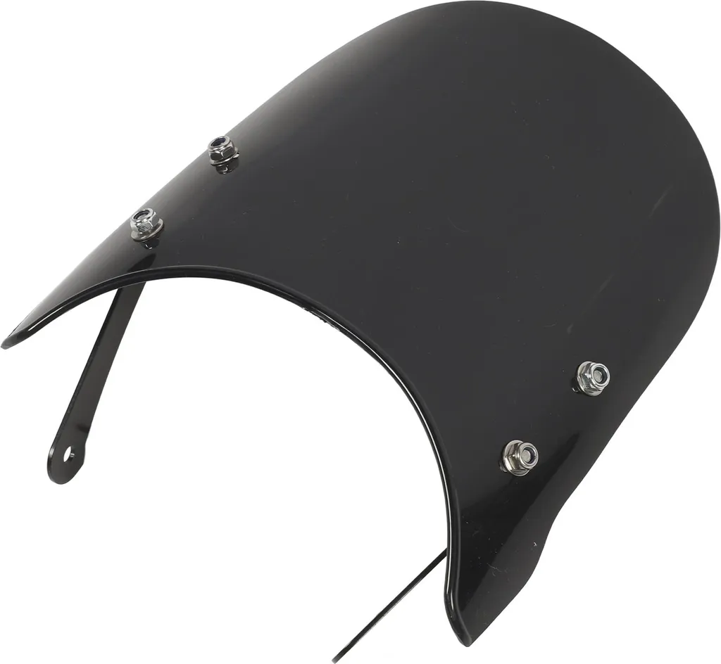 Déflecteur noir anti-vent PC pour XSR 125/900, protection contre les débris