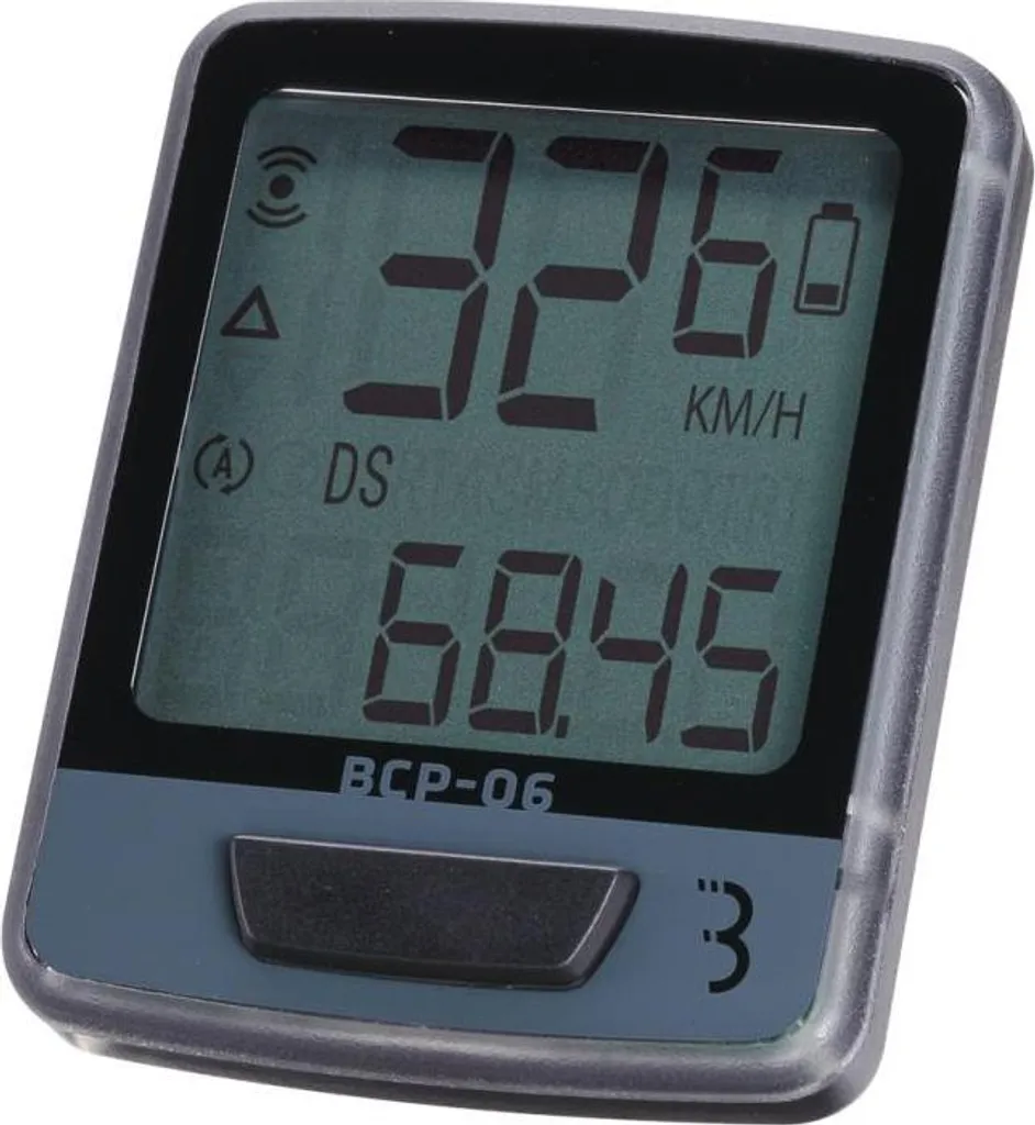 Compteur vélo BBB BCP-06 DashBoard 2017 sans fil noir et gris robuste - 2