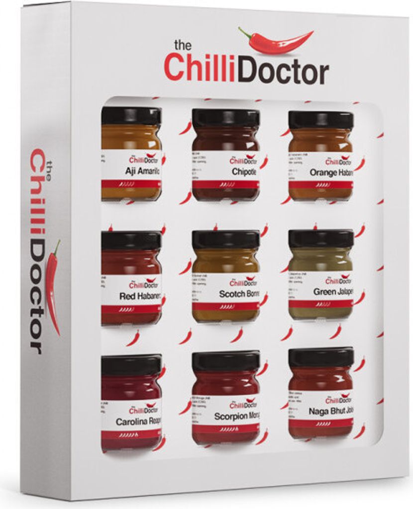 The ChilliDoctor s.r.o. 9x Chilli Mash - ochutnávková sada Obrázek produktu 