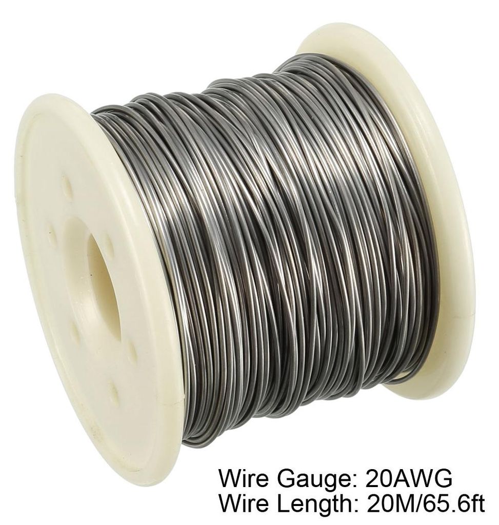 0.8mm 20AWG Heizwiderstand Draht Nichrome Widerstand fš¹r Heizelemente 65.6ft de