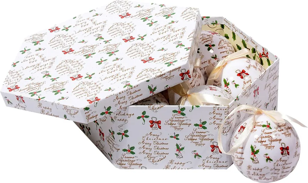 Décoration Noël Torgiano Blanche - Durable et Incassable pour la Maison