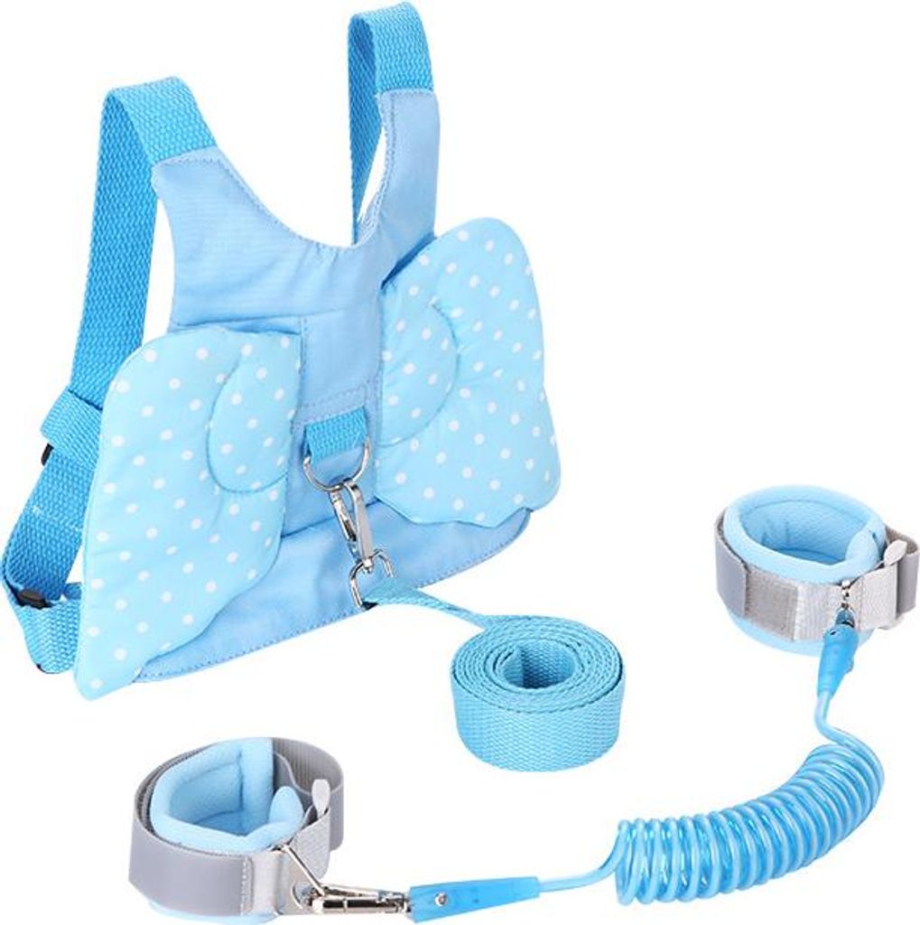 ASKSA Kinderleine Sicherheitsleine, 3-in-1 Kinderleine Handgelenk, Anti-Verlust Kinder Leine, Kinderleine Laufleine und Sicherheitsgurt fuer Baby (...