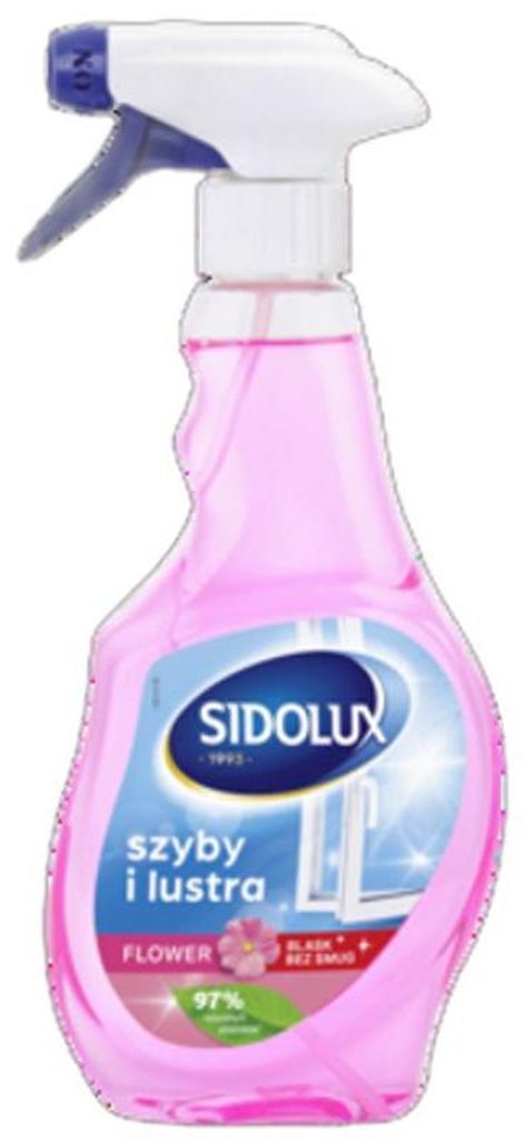 Sidolux, Crystal, Čistič skla, květina, 500 ml Obrázek produktu 