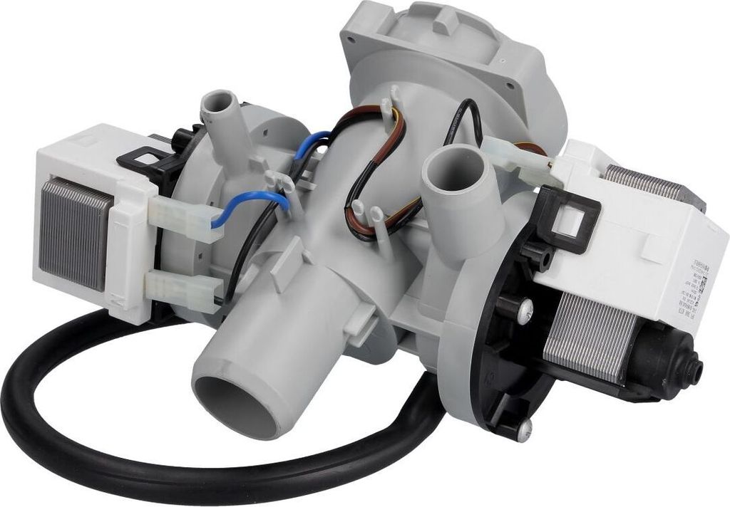 LG 5859EN1006N Ablaufpumpe Laugenpumpe Entleerungspumpe Doppelpumpe Magnettechnikpumpen Pumpenkopf Sieb Waschtrockner Wschmaschine