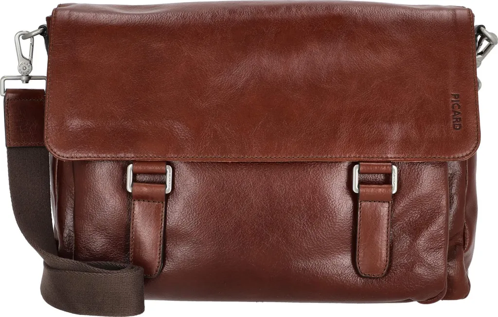 Mallette Cuir Picard Buddy avec Compartiment Rembourré pour Laptop