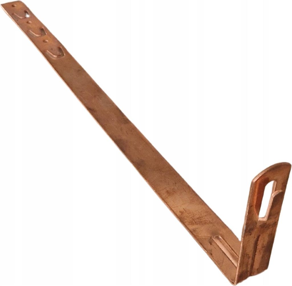 Unterfliesenhalter für Draht L -415 H 70mm. ZZ KUPFER