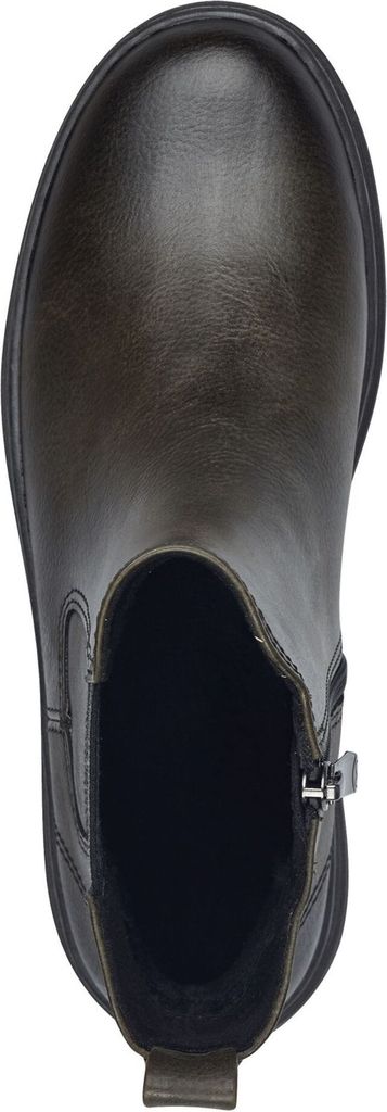 MARCO TOZZI Damen Stiefelette Chelsea Boot Gummizug 2-25493-43, Größe:41 EU, Farbe:Grün