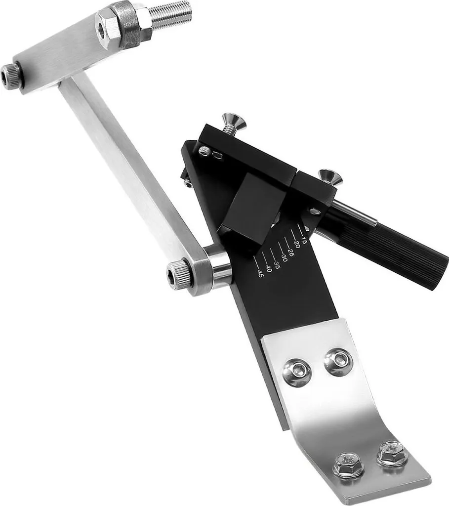 Affûteuse de lames de tondeuse avec équilibreur réglable 15° à 45°