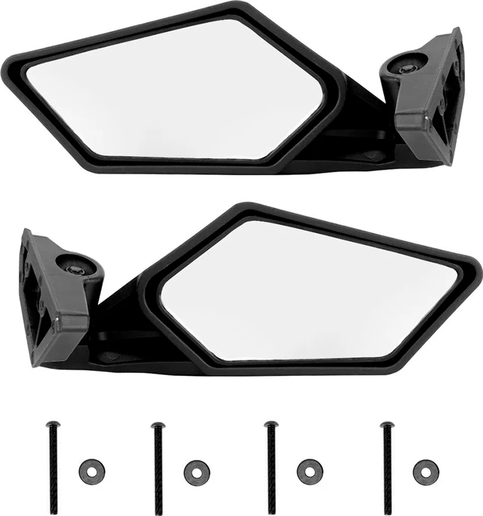 Rétroviseurs Anti-Vibrations pour Can Am Maverick X3 17-18 Réglables