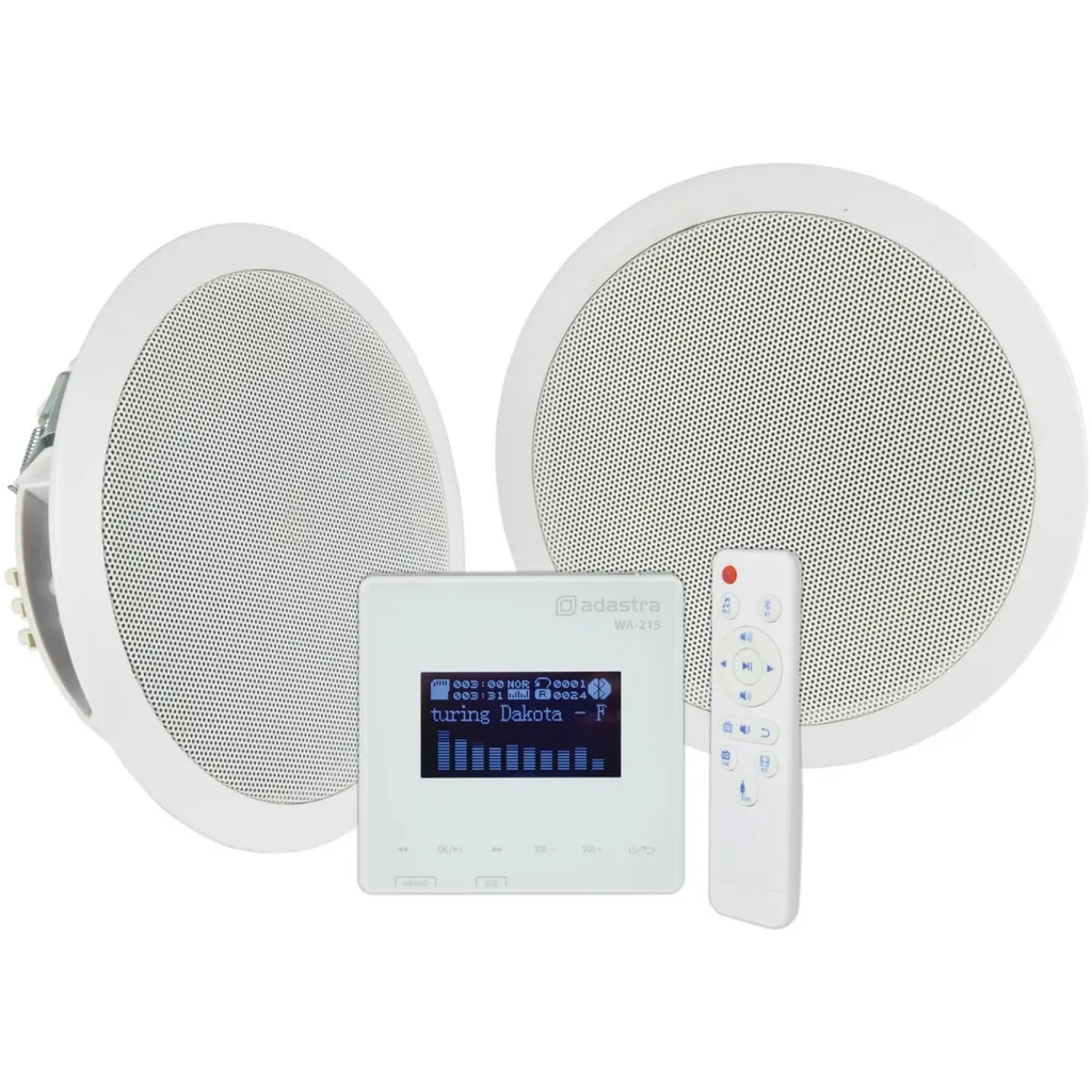 Éliminez les Câbles Audio avec le Pack Adastra WA-215-SET Bluetooth 30W