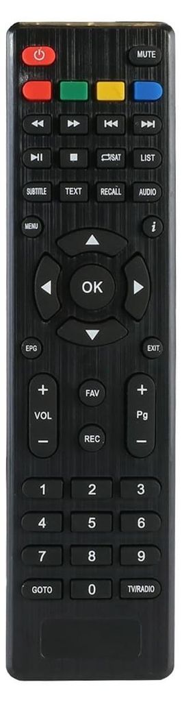 MK-Digital Original Ersatz Fernbedienung (für HD-62SE Mini / HD-1461 / HD-S2 / HD-61)