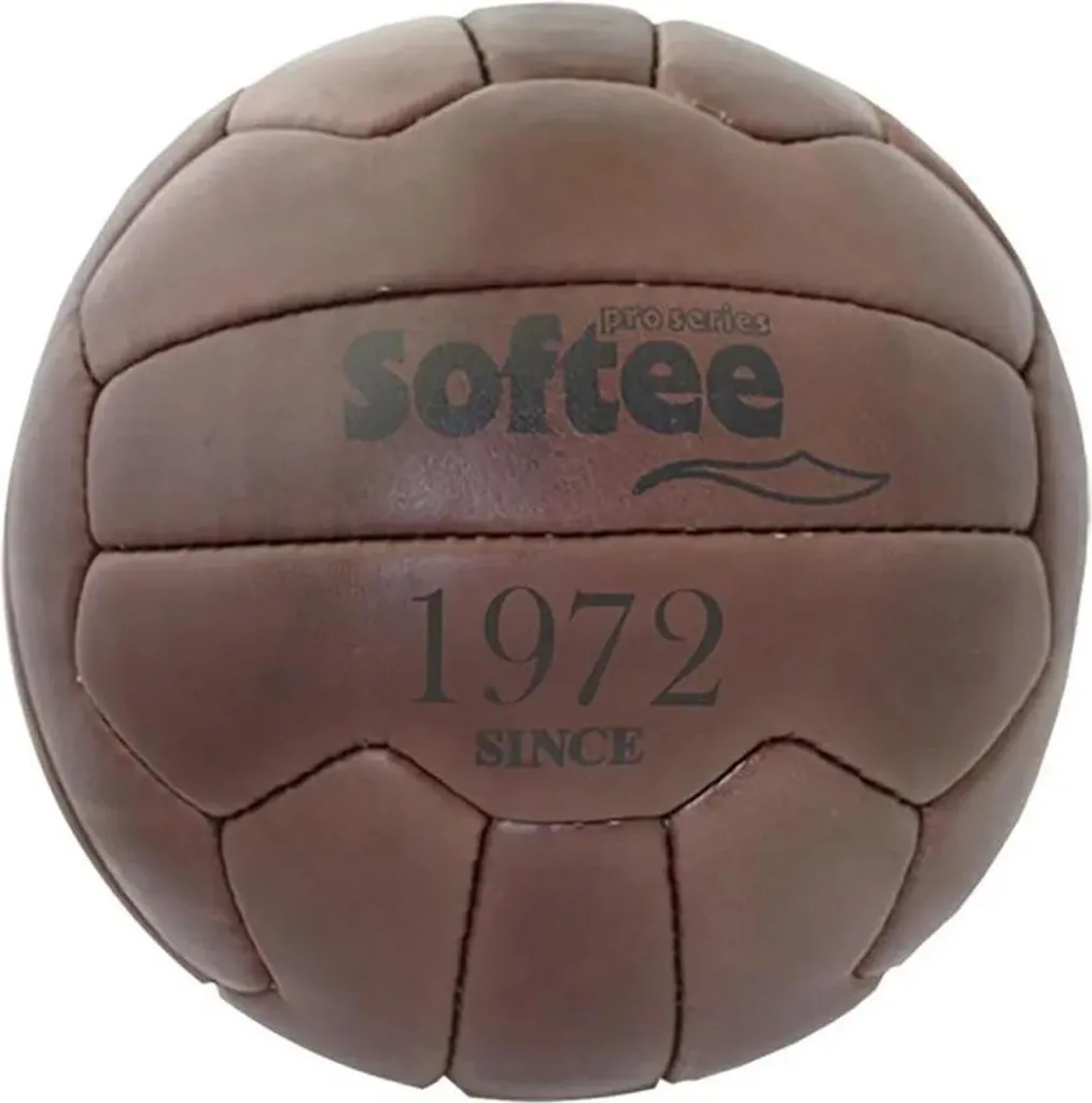 Ballon de Football 11 Softee Vintage Multicolore en Revêtement Résistant