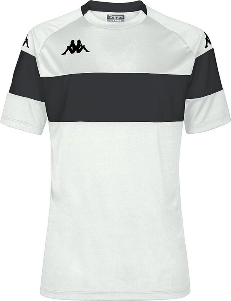 Kappa Dareto Kurzarm-t-shirt Weiß L Mann Weiß L