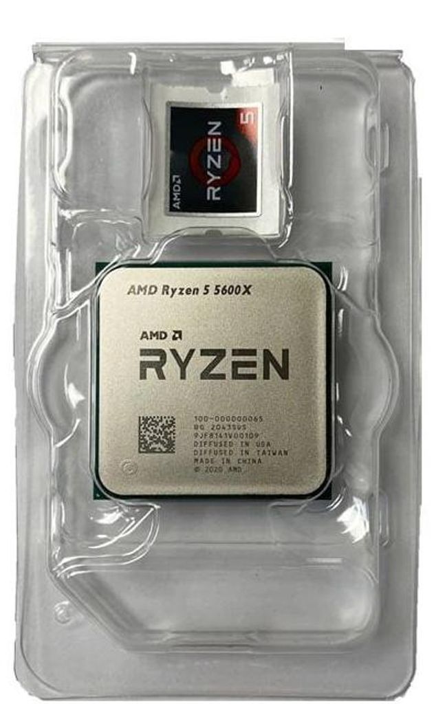 AMD Ryzen 5 5600X, AMD Ryzen™ 5, zócalo AM4, 7 nm, AMD, Imagen del producto 