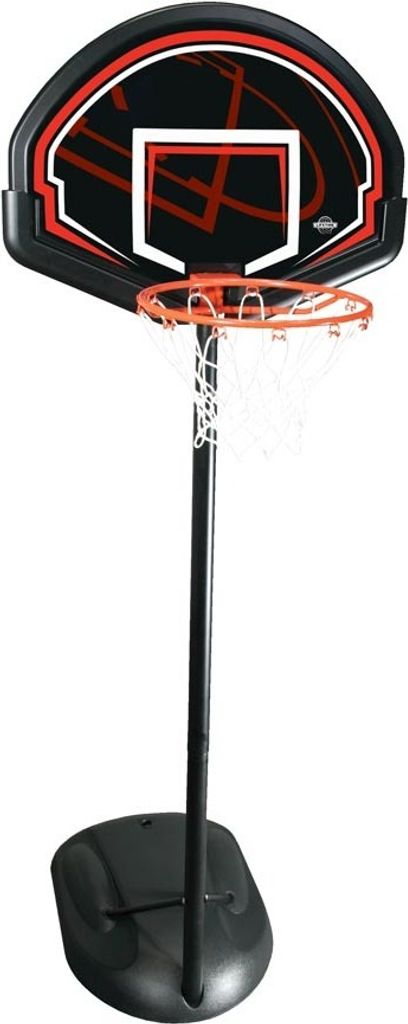 Lifetime Stahl Basketballkorb Chicago Schwarz/Rot 80x229 cm