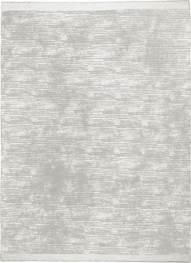 MY-RUG Teppich,WoolHeaven, 90x60, Handgewebter Wollteppich weiß beige, aus gewalkter Schurwolle, Wendbar, Naturprodukt, rechteckig