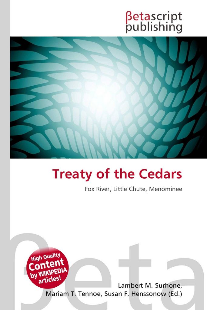 Treaty of the Cedars