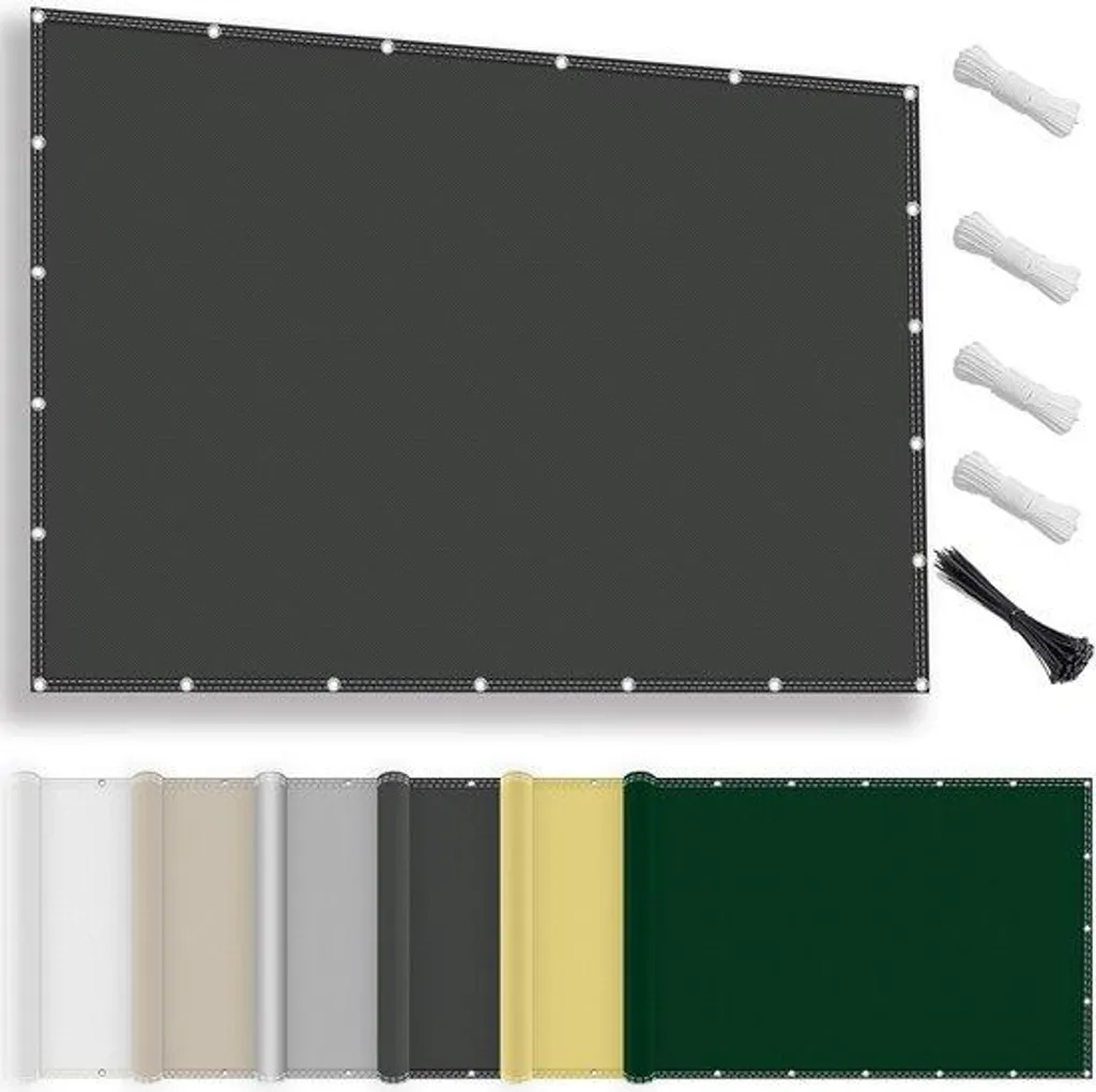 Tente de jardin contre la pluie et le soleil 2x3m anthracite - 2p