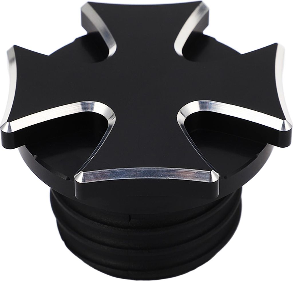 Motorradgasstank Ölkappe CNC Aluminium Kraftstoff entlüftete dekorative Ersatz für Schwarztouren