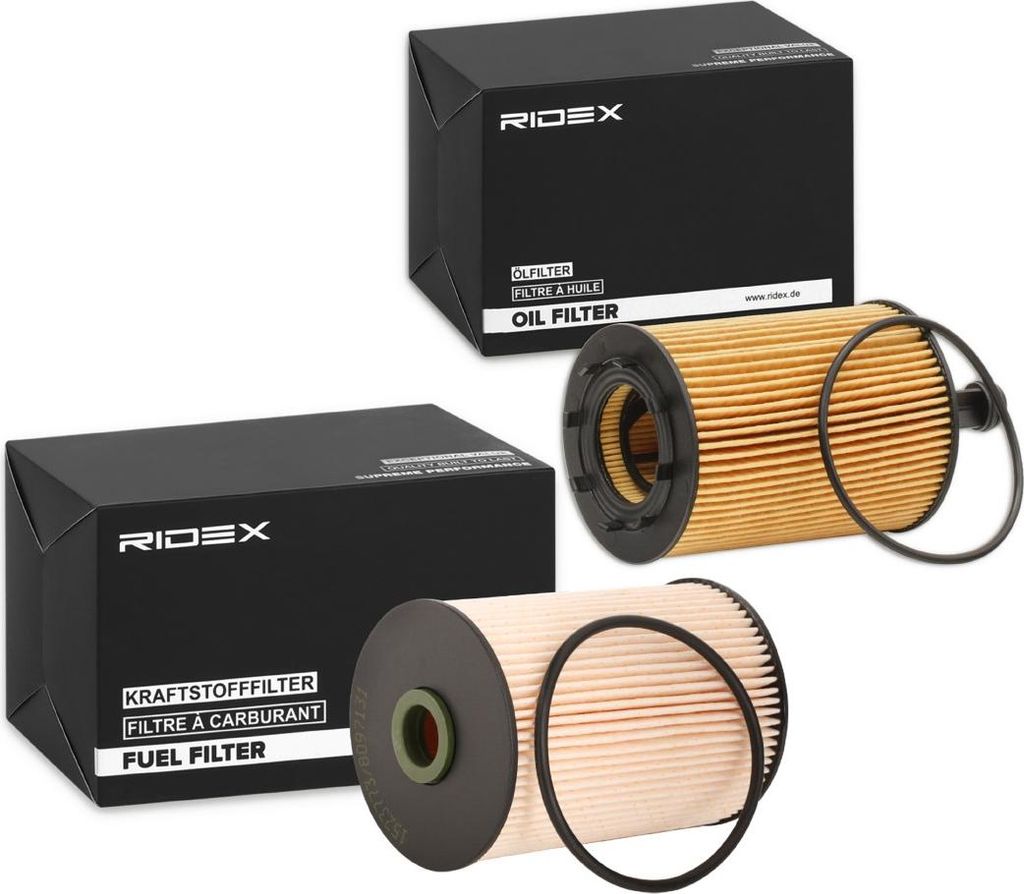 RIDEX Filterset Inspektionspaket Filtersatz für VW GOLF VI (5K1) Golf V Schrägheck (1K1) TOURAN (1T1, 1T2) TIGUAN (5N) Passat Variant (3C5) GOLF ...