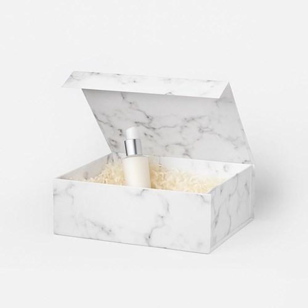 Magnetische Geschenkbox Marmor 330 x 255 x 115 mm Außenmaße Produktbild 