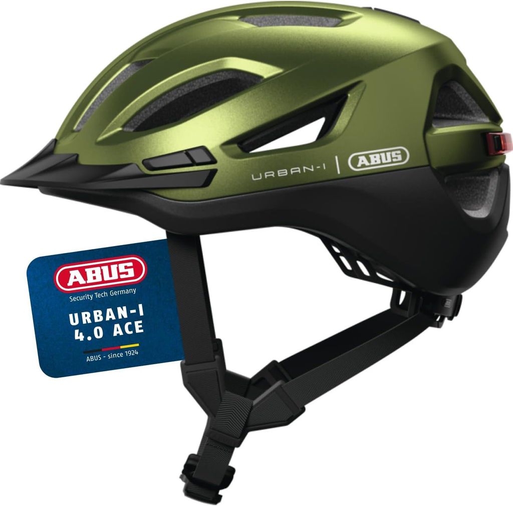 Casque vélo Abus 44910 - URBAN-I 4.0 ACE pepper green L Image du produit 