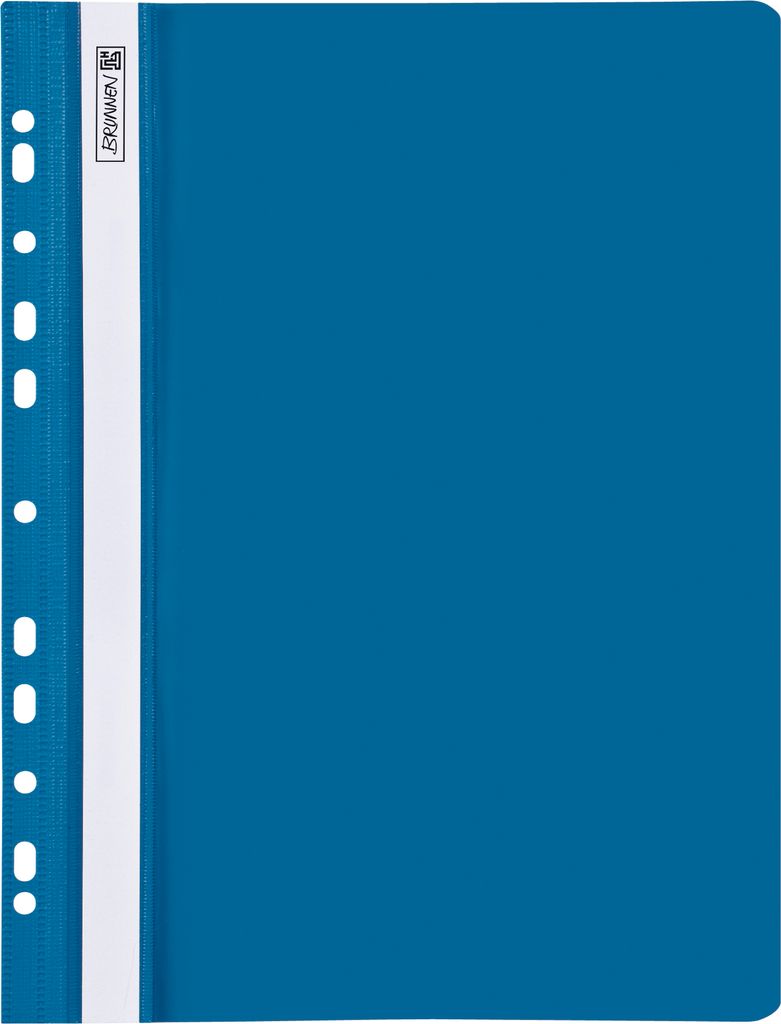 Sichthefter Office to Go A4 gelocht blau Packung mit 25 Stück