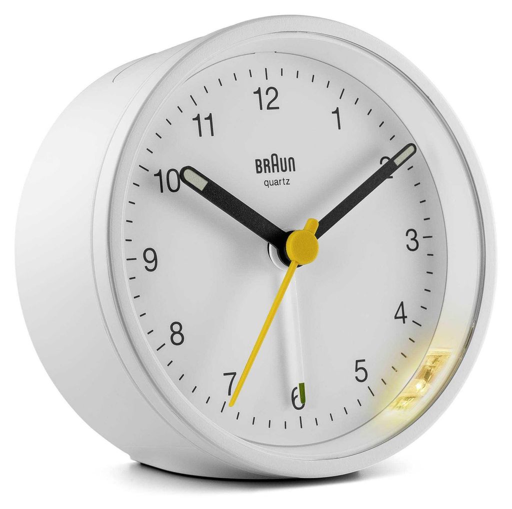 Braun 67048 Braun BC 12 W Quarzwecker weiß Immagine del prodotto 
