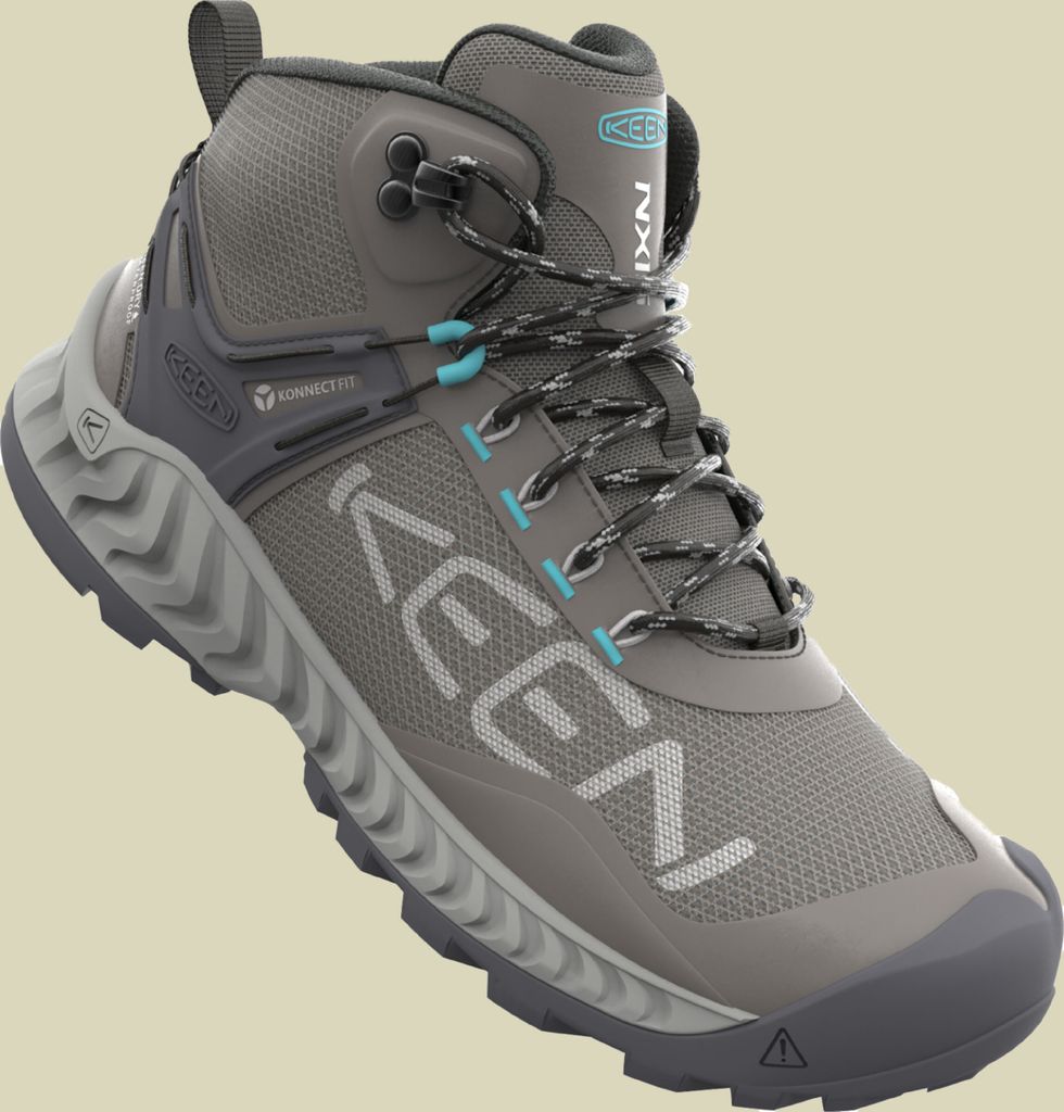 Keen NXIS EVO Mid Damen Wanderschuhe Magnet/Ipanema Größe 37.5
