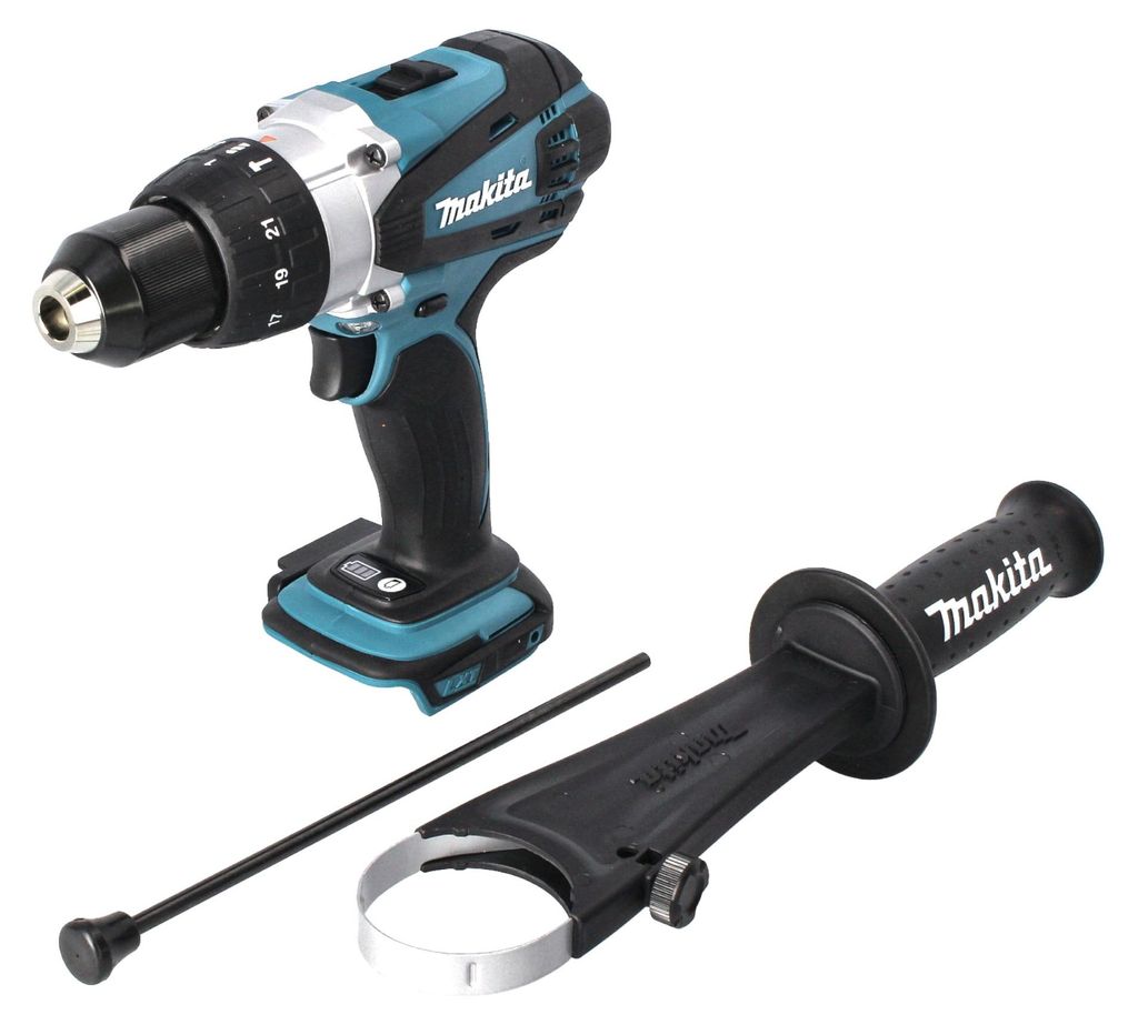 Makita DHP 458 Z Akku Schlagbohrschrauber 18 V 91 Nm Solo - Produktbild 