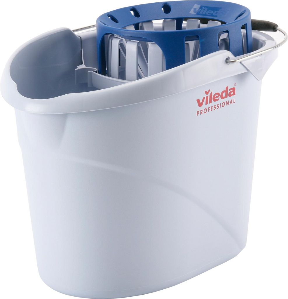 Vileda Eimer Supermop 162137 10l Kunststoff grau