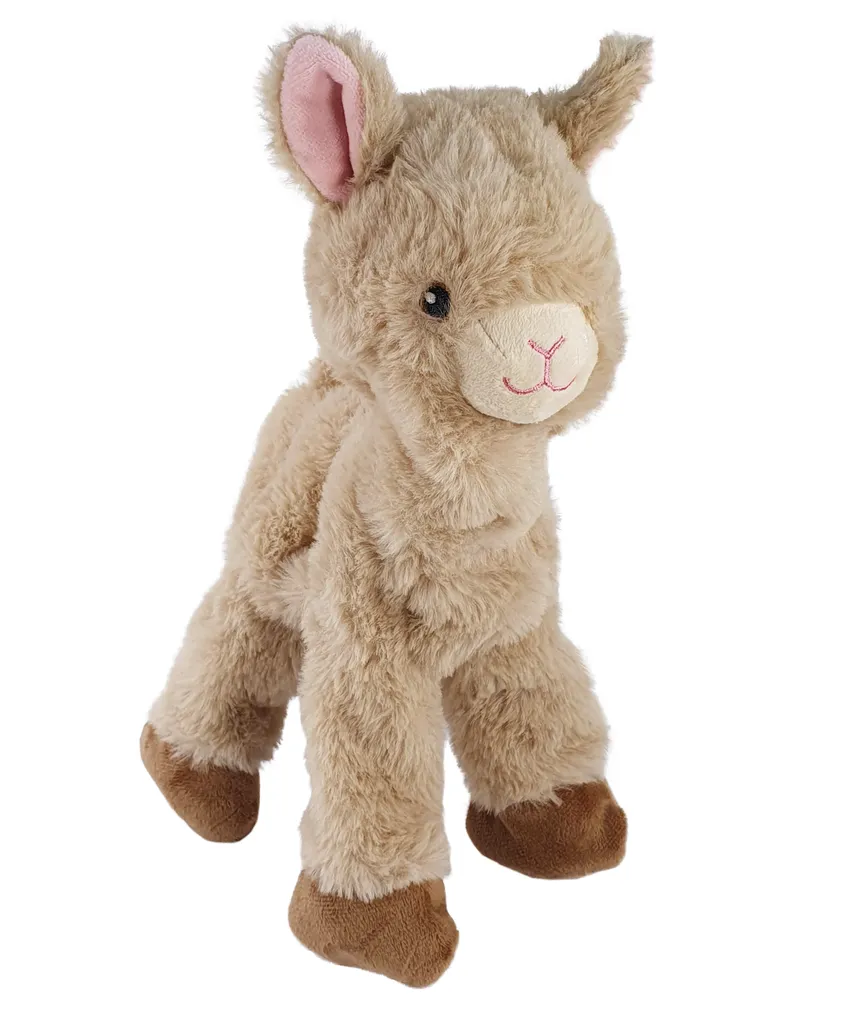 Peluche pour chien résistante Alpaga Nobby 30 cm avec corde interne