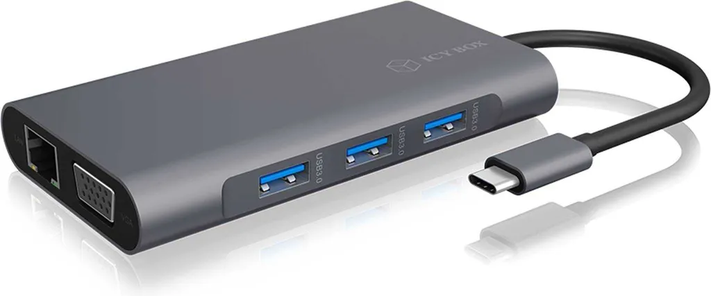 Icy Box IB-DK4040-CPD Docking Station USB-C Economica 10 Porte