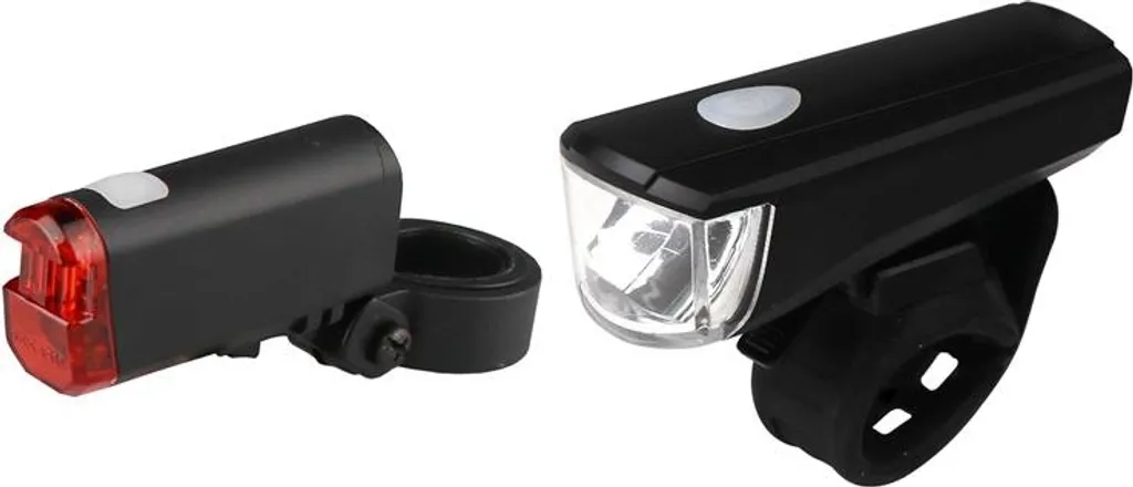 Lampes vélo avant et arrière pour circuler de nuit en ville en sécurité
