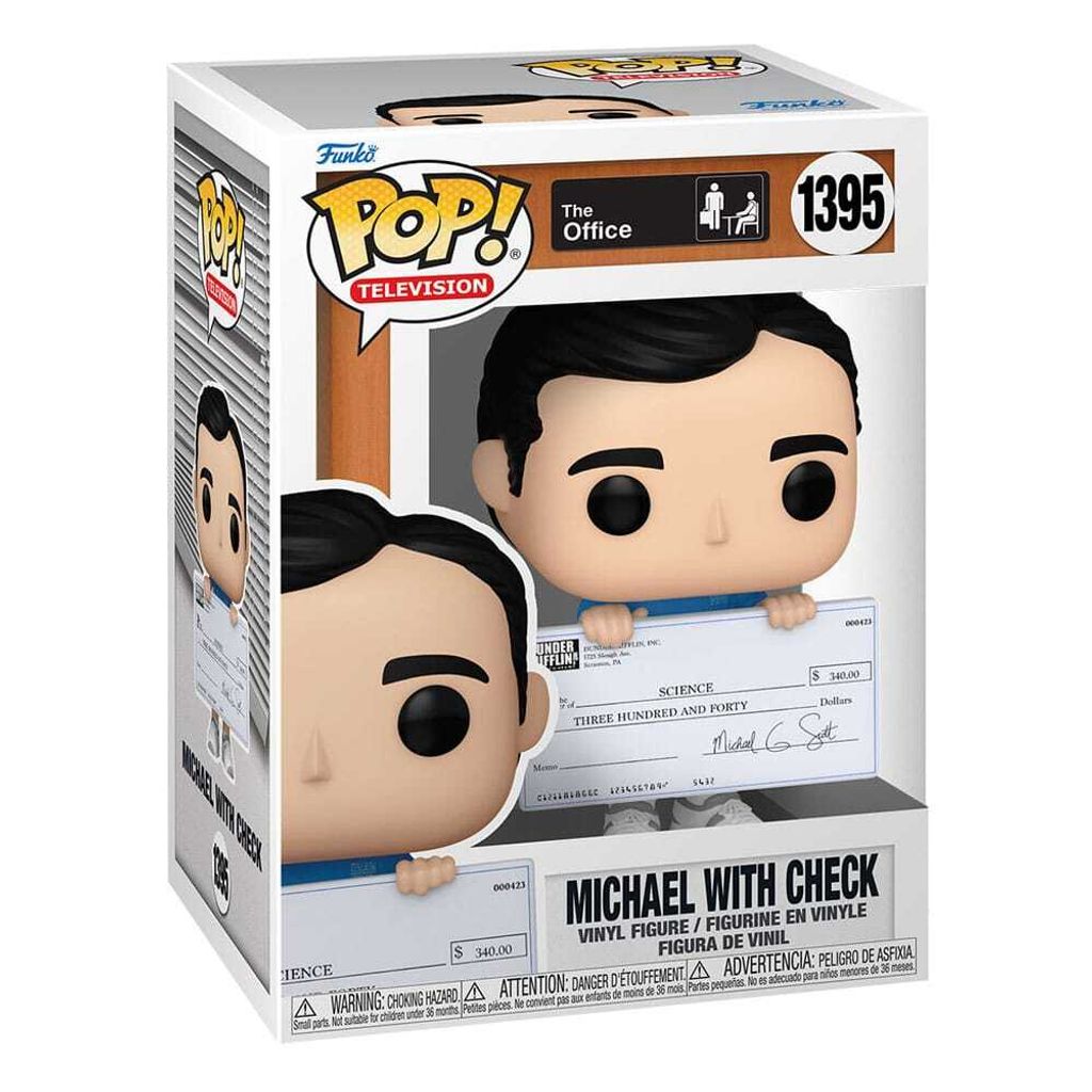The Office - Michael With Check 1395 - Funko Pop! Vinyl Figur